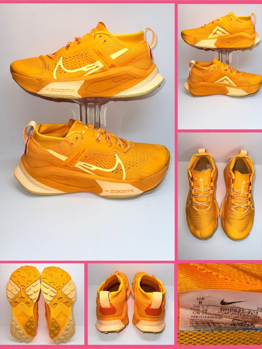 NIKE TRAIL Women's Yellow Performance Running Sneakers